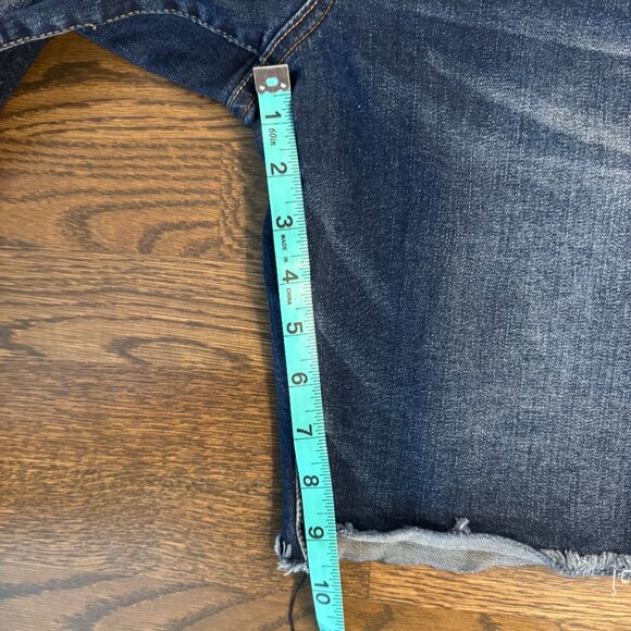 KUT from the Kloth Bermuda denim jeans shorts 9" inseam size 12 - Picture 2 of 5